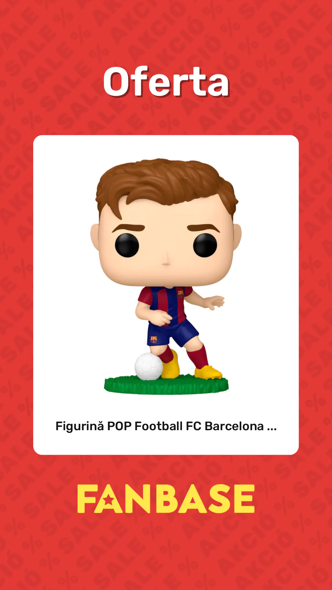 Oferte: Figurină POP Football FC Barcelona ...