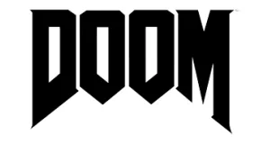 DOOM decorațiuni logo