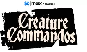 Creature Commandos figurine logo