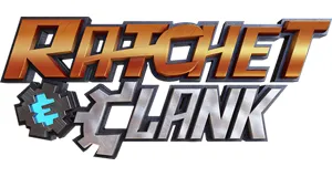 Ratchet and Clank figurine logo