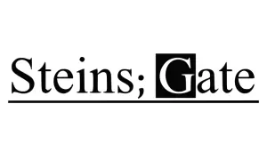 Steins Gate produse logo