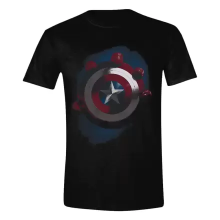 Captain America Brave New World Tricou Captain America Shield with Red Size poza produsului