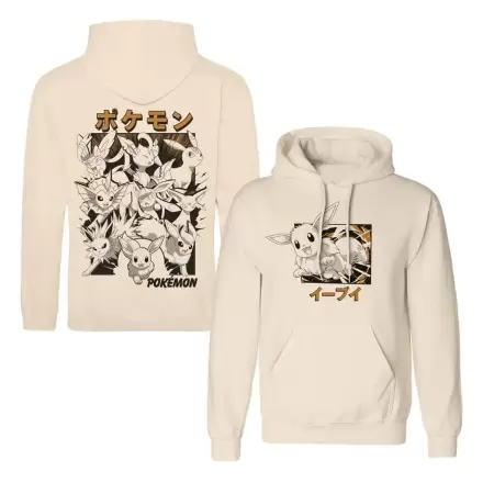 Pokémon Hanorac cu gluga Eevee Evolutions Katakana poza produsului