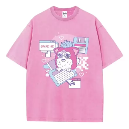 Tricou Furby Save Me Snow Washed poza produsului