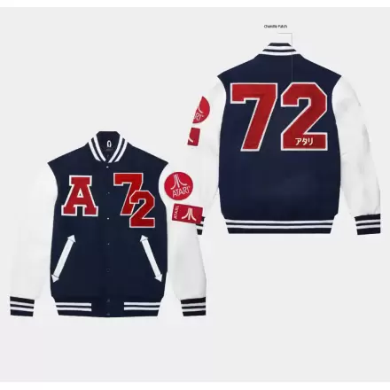 Jachetă colegială Atari Chenille Varsity poza produsului