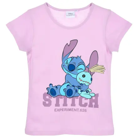 Tricou pentru copii cu maneca scurta Stitch Experiment, bluza poza produsului