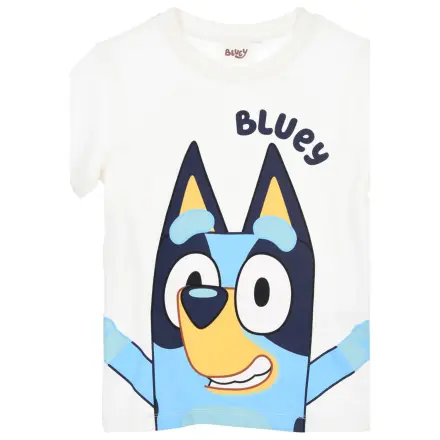 Bluey White Kids' Short Tricou, Top poza produsului