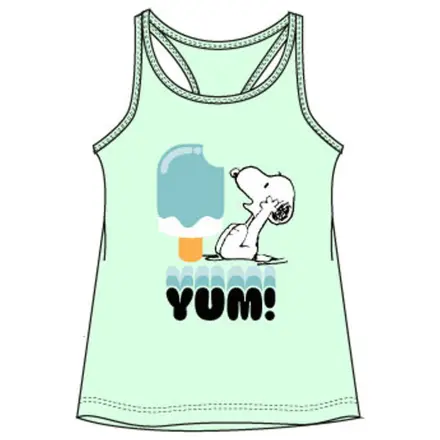 Snoopy Yum Green Kids Tricou Sus poza produsului