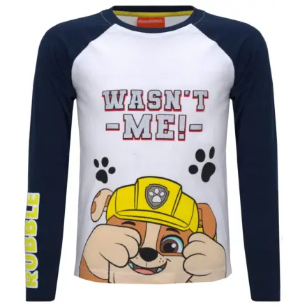 PAW Patrol Black Kids Long Sleeve T-Shirt, Top cu maneca lunga pentru copii, negru poza produsului