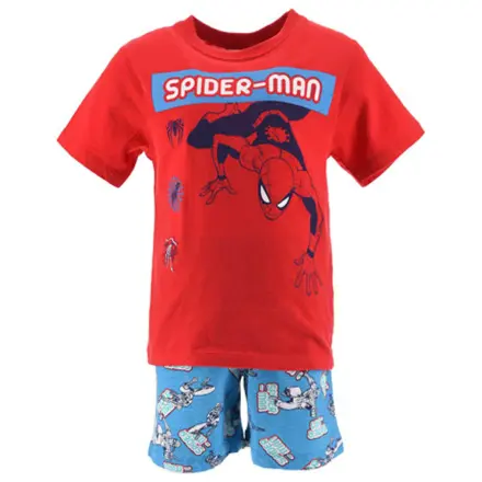 Spider-Man Climb Red copii pijamale scurte poza produsului