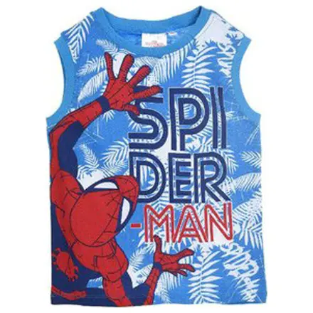 Spider-Man Leaf Blue copii tricou cu maneca scurta, top poza produsului