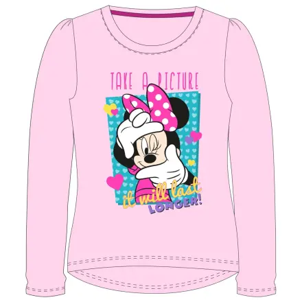 Disney Minnie Take a Picture T-shirt cu maneca lunga pentru copii, top poza produsului