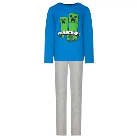Minecraft TNT Blue Pijamale lungi pentru copii poza produsului
