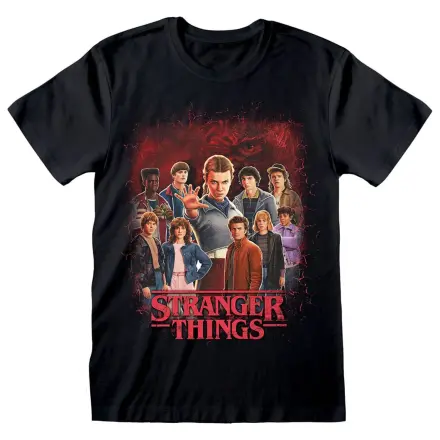 Stranger Things Tricou cu grupul tuturor personajelor poza produsului