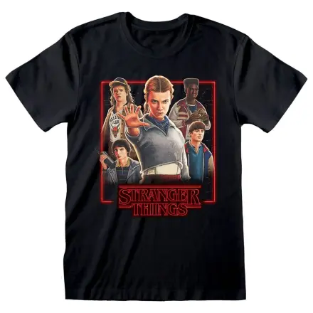 Stranger Things Tricou Personaje intr-o cutie stralucitoare poza produsului