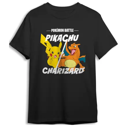 Pokemon Pikachu vs Charizard tricou pentru copii poza produsului