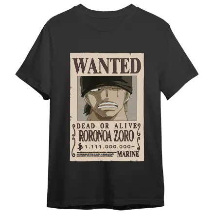 One Piece Roronoa Zoro Wanted tricou pentru adulți poza produsului