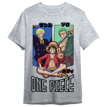 One Piece Monkey D. Luffy, Roronoa Zoro & Sanji tricou adult poza produsului