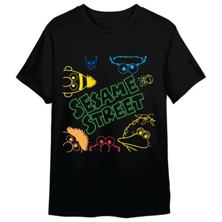 Sesame Street Faces tricou pentru adulți poza produsului