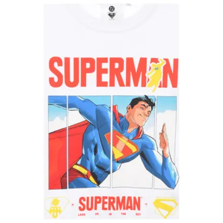 Superman White Kids Tricou cu maneca lunga, Bluză poza produsului