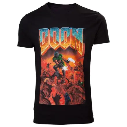 DOOM Tricou Classic Boxart poza produsului