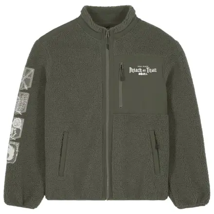 Attack On Titan Logo Sherpa jachetă poza produsului