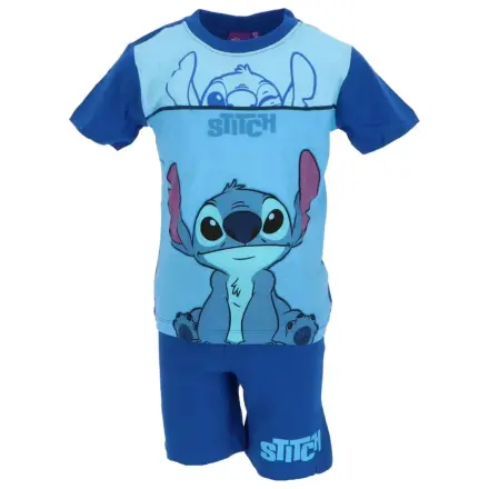 Stitch Sweet Blue Pijamale scurte pentru copii poza produsului