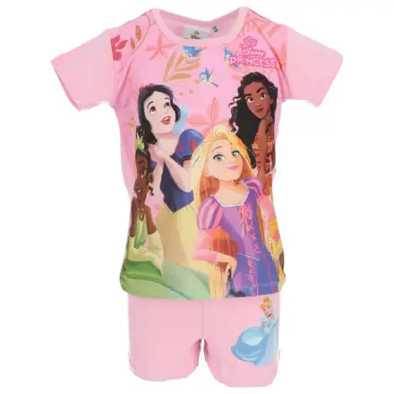 Disney Princesses Friendship Light Pink Kids Pijama scurtă poza produsului