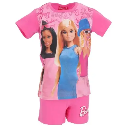 Barbie Trendy Pink Pijamale Scurte pentru Copii poza produsului