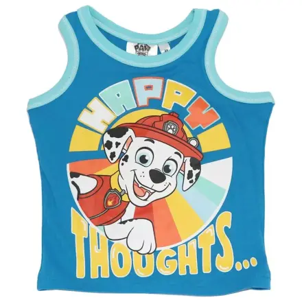 Paw Patrol Happy Thoughts Albastru Tricou pentru Copii cu Mânecă Scurtă, Top poza produsului