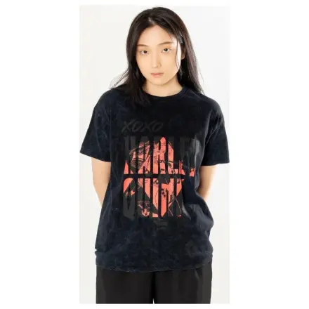 DC Comics tricou Harley Quinn Acid Wash Xoxo poza produsului