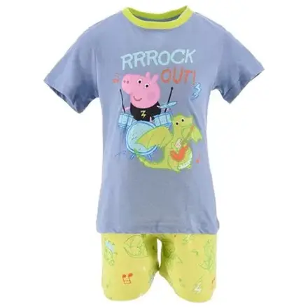 Peppa Pig Rock Out Blue Kids pijamale scurte poza produsului