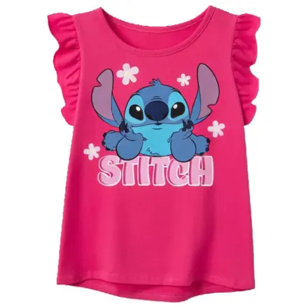 Stitch Tiny Smile Pink tricou de copii cu maneca scurta poza produsului