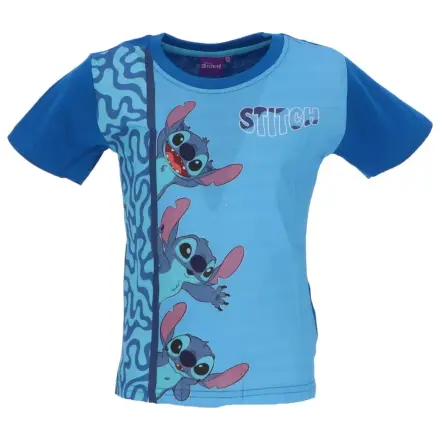 Stitch Loving Look Blue tricou scurt pentru copii, top poza produsului