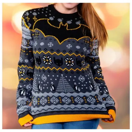 Pulover de Crăciun Batman Penguin poza produsului