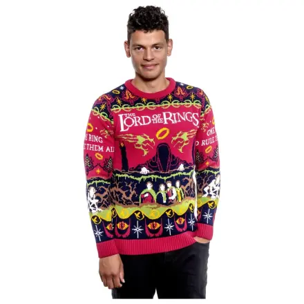 Lord Of The Rings pulover de Crăciun One Sweater To Rule Them All poza produsului
