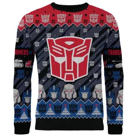 Pulover de Crăciun Transformers poza produsului