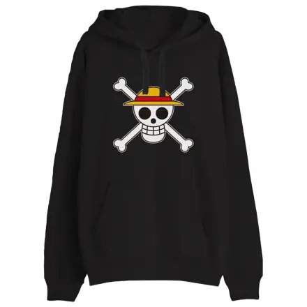 One Piece Pulover Skull Negru poza produsului