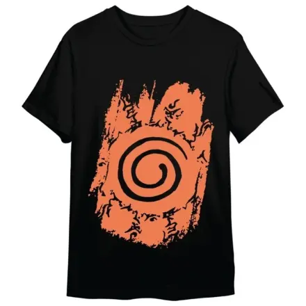 Naruto Shippuden Tricou Logo Retro Negru poza produsului