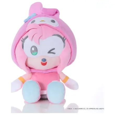 Sonic & Friends x Sanrio Amy x My Melody Jucarie de plus 24cm poza produsului