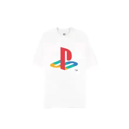 PlayStation Tricou Logo White Loose Fit poza produsului