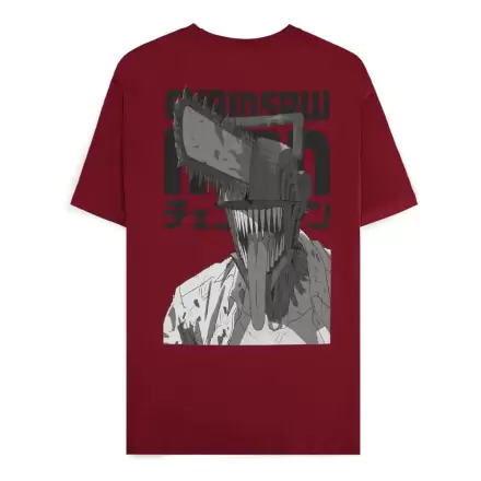 Chainsaw Man Tricou Smile Bordeaux poza produsului