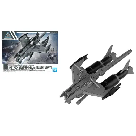 30MM 1/144 Extended Armament Vehicle (Submarine Gray) set de model poza produsului