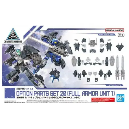 30MM 1/144 Set de piese Opționale 20 (Full Armor Unit 1) Kit Model poza produsului