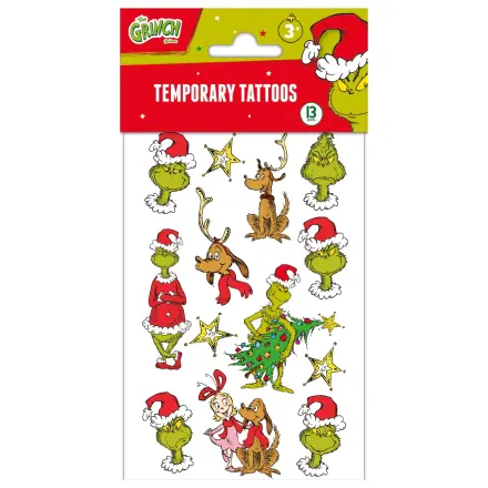 The Grinch Dr Seuss Tattoos 13 bucati poza produsului