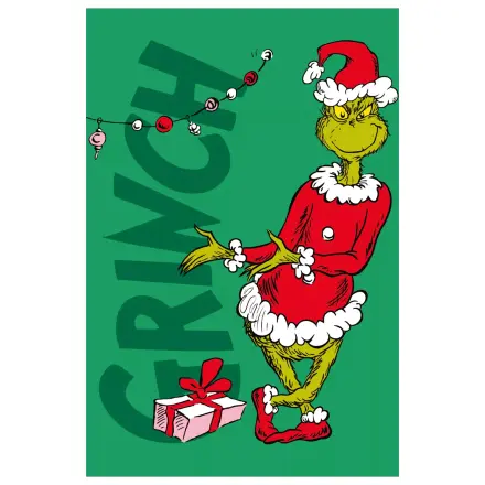 The Grinch Merry Presents Pătură din microflanel 100x150cm poza produsului