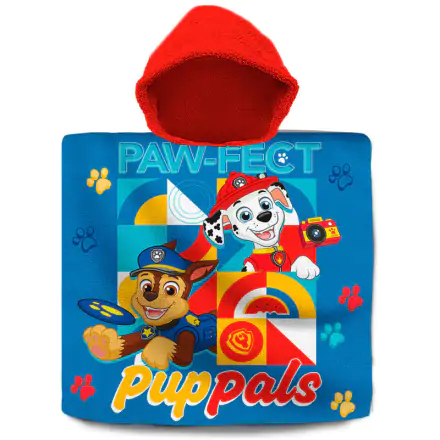 Paw Patrol poncho prosop de bumbac poza produsului