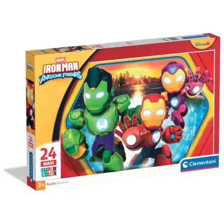 Iron Man and the Hero Squad puzzle maxi de 24 de piese poza produsului