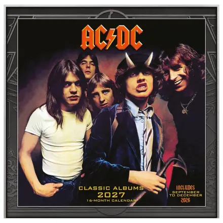 AC/DC Calendar Albums 2027 30 x 30 cm poza produsului