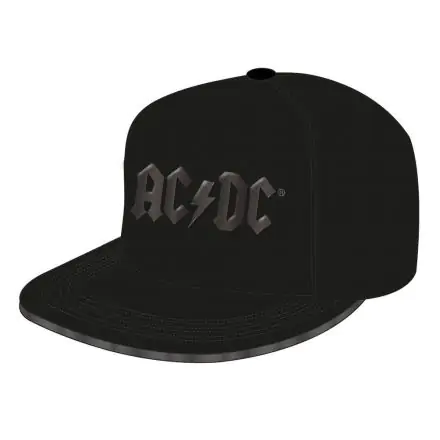 ACDC Snapback Cap Logo Negru Lucios poza produsului